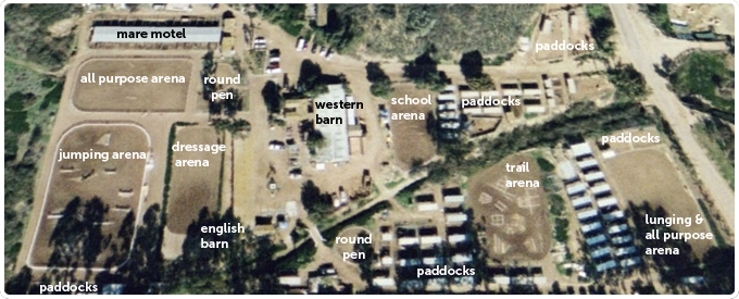 Overhead Picture of Rancho El Camino